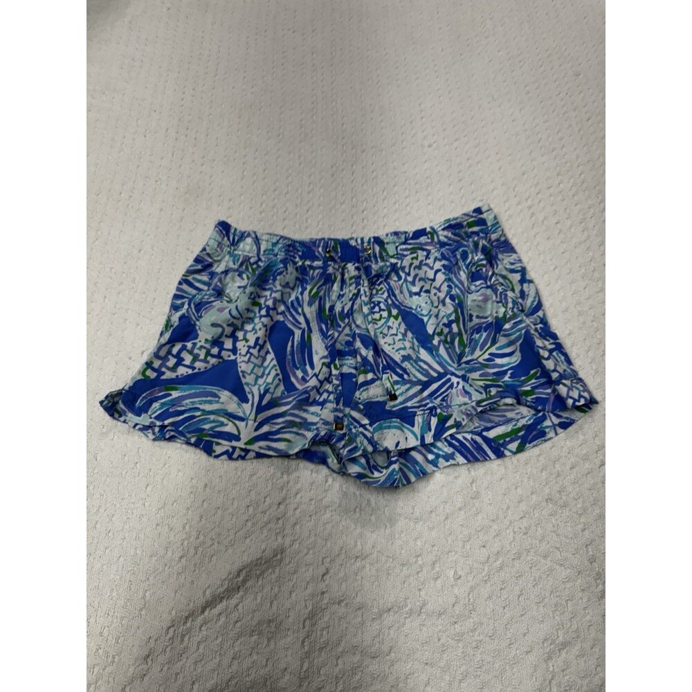Lilly Pulitzer Katia Shorts Canopy Chaos Lightweight Comfort Size Small